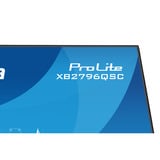 iiyama ProLite XB2796QSC-B1 27" Moniteur Noir (Mat), 1x HDMI, 2x USB-C, 1x USB-A, 68,6 cm (27"), 2560 x 1440 pixels, Quad HD, LED, 4 ms, Noir