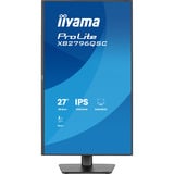 iiyama ProLite XB2796QSC-B1 27" Moniteur Noir (Mat), 1x HDMI, 2x USB-C, 1x USB-A, 68,6 cm (27"), 2560 x 1440 pixels, Quad HD, LED, 4 ms, Noir