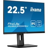 iiyama ProLite XUB2395WSU-B5 écran plat de PC 57,1 cm (22.5") 1920 x 1200 pixels WUXGA LED Noir 23" Moniteur  Noir (Mat), 57,1 cm (22.5"), 1920 x 1200 pixels, WUXGA, LED, 4 ms, Noir