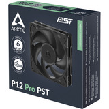 ARCTIC P12 Pro PST, Ventilateur de boîtier Noir