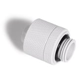 Alphacool Embout vissable Eiszapfen 13/10mm G1/4 - White Sixpack, Connecteur Blanc