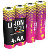Ansmann 1312-0042, Batterie Rose/Jaune