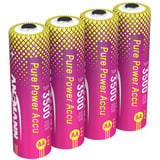 Ansmann 1312-0042, Batterie Rose/Jaune