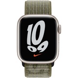Apple MPJ23ZM/A, Bracelet-montre Vert olive/gris