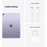 Apple iPad Air 5G LTE 64 Go 27,7 cm (10.9") Apple M 8 Go Wi-Fi 6 (802.11ax) iPadOS 15 Violet tablette 10.9" Violet, 27,7 cm (10.9"), 2360 x 1640 pixels, 64 Go, 8 Go, iPadOS 15, Violet