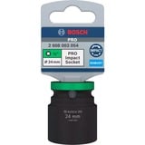 Bosch Douille d'impact PRO 24mm, 3/4", Clés mixtes à cliquet Noir