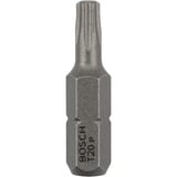 Bosch Embout de vissage qualité extra-dure, Bit 25 pièce(s), Torx, T20, Acier, 25 mm, 25,4 / 4 mm (1 / 4")