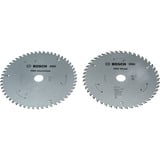 Bosch PRO lame de scie circulaire sans fil pour bois/aluminium 165 mm, pack double 