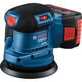 Bosch Ponceuse excentrique sans fil GEX 185-LI Professional, 18 Volts, Ponceuse orbitale Bleu/Noir
