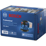 Bosch Ponceuse excentrique sans fil GEX 185-LI Professional, 18 Volts, Ponceuse orbitale Bleu/Noir