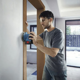Bosch Ponceuse excentrique sans fil GEX 185-LI Professional, 18 Volts, Ponceuse orbitale Bleu/Noir
