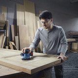 Bosch Ponceuse excentrique sans fil GEX 185-LI Professional, 18 Volts, Ponceuse orbitale Bleu/Noir
