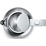 Braun WK 1500 bouilloire 1,7 L 2200 W Acier inoxydable, Blanc Acier inoxydable/Blanc, 1,7 L, 2200 W, Acier inoxydable, Blanc, Indicateur de niveau d'eau, Arrêt de sécurité en cas de surchauffe