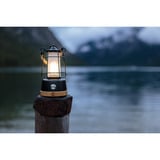 Brennenstuhl Lampe de camping rechargeable CAL 1 AC, Lumière LED Noir/bois