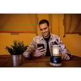 Brennenstuhl Lampe de camping rechargeable CAL 1 AC, Lumière LED Noir/bois