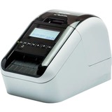 Brother QL-820NWBc - Imprimante d'étiquettes connectable Gris/Noir, DK, Thermique directe, 300 x 600 DPI, 176 mm/sec, Couleur, Avec fil &sans fil