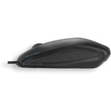 CHERRY GENTIX Souris filaire, noir, USB Noir, noir, USB, Ambidextre, Optique, USB Type-A, 1000 DPI, Noir, Vente au détail