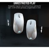 Corsair M75 WIRELESS, Souris gaming Blanc