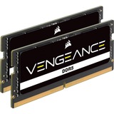 Corsair VENGEANCE module de mémoire 64 Go 2 x 32 Go DDR5 4800 MHz Noir, 64 Go, 2 x 32 Go, DDR5, 4800 MHz, 262-pin SO-DIMM