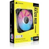 Corsair iCUE LINK RX120 RGB ventilateur de boîtier Noir, 120 x 120 x 25 mm, PWM