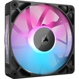 Corsair iCUE RX120 RGB Single, Ventilateur de boîtier Noir, 4 broches PWM