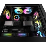 Corsair iCUE RX120 RGB Single, Ventilateur de boîtier Noir, 4 broches PWM