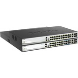 D-Link DMS-3130-30PS commutateur réseau Géré L3 2.5G Ethernet (100/1000/2500) Connexion Ethernet, supportant l'alimentation via ce port (PoE) 1U Noir, Switch Géré, L3, 2.5G Ethernet (100/1000/2500), Connexion Ethernet, supportant l'alimentation via ce port (PoE), Grille de montage, 1U