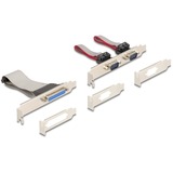 DeLOCK Mini PCIe I/O PCIe pleine taille 1 x Parallèle, 2 x Série, Carte d'interface 