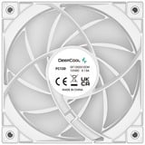 DeepCool FC120, Ventilateur de boîtier Blanc/transparent, Connecteur de ventilateur PWM à 3 branches et 4 broches