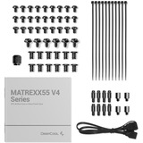 DeepCool  boîtier midi tower Noir | 1x USB-A | 1x USB-C | RGB | Verre Trempé