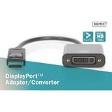 Digitus Adaptateur / Convertisseur DisplayPort > DVI Noir