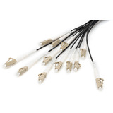 Digitus Câble breakout universel en fibre optique, duplex, connecteur LC/UPC, multimode OM4 Noir