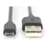 Digitus Câble de connexion USB 2.0 USB-A (connecteur) > Micro-USB (connecteur) Noir