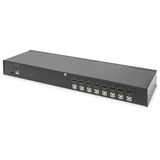Digitus Commutateur KVM HDMI 8 ports, Switch KVM 