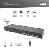 Digitus Commutateur KVM HDMI 8 ports, Switch KVM 