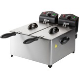 Domo DO560FR, Friteuse Acier inoxydable/Noir