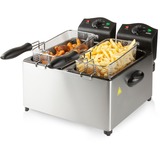 Domo DO560FR, Friteuse Acier inoxydable/Noir