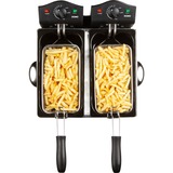 Domo DO560FR, Friteuse Acier inoxydable/Noir