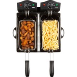 Domo DO560FR, Friteuse Acier inoxydable/Noir