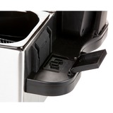 Domo DO560FR, Friteuse Acier inoxydable/Noir
