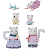 EPOCH Sylvanian Families - Famille de Léopards des Neiges, Jouets de construction 
