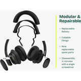 Fairphone Fairbuds XL (2025) Horizon Black casque over-ear Noir