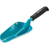 GARDENA Grand transplantoir, Truelle Turquoise/Noir, Garden trowel, Duroplast, Acier, Noir, Bleu, Ergonomique, Poignée antidérapante, 12 cm