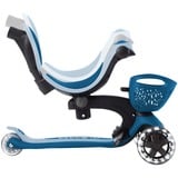 GLOBBER Go-Up Baby Lights 360, Trottinette Bleu clair/petrol