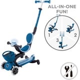 GLOBBER Go-Up Baby Lights 360, Trottinette Bleu clair/petrol