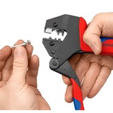 KNIPEX 97 43 200, Pince à sertir Rouge/Bleu