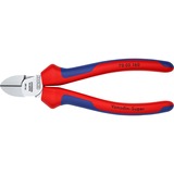 KNIPEX Pince coupante 70 05 160, Tenailles de cran Rouge/Bleu