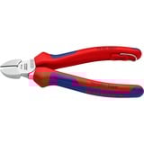 KNIPEX Pince coupante 70 05 160, Tenailles de cran Rouge/Bleu