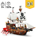 LEGO Creator 3-en-1 Bateau pirate légendaire, Jouets de construction 