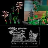 LEGO Icons - Le jardin paisible, Jouets de construction 10315